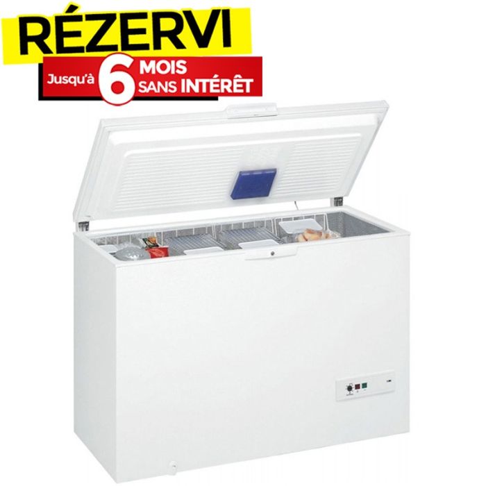 Congélateur Horizontal WHIRLPOOL WHM4611 580 Litres - Blanc