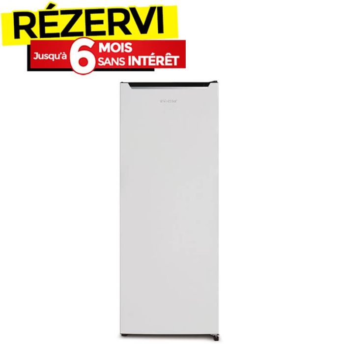 Congélateur Vertical NEWSTAR CV240 168L DeFrost - Blanc