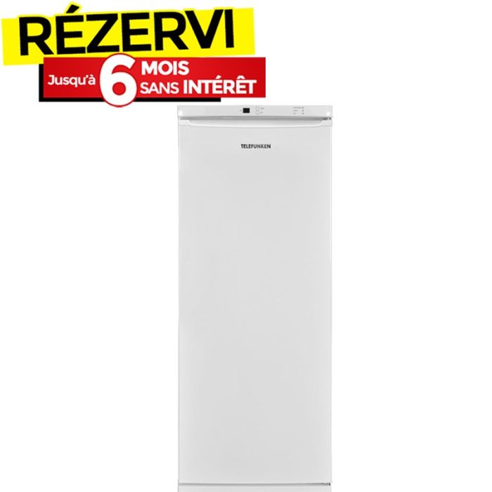 Congélateur Vertical TELEFUNKEN 307 Litres NoFrost - Blanc