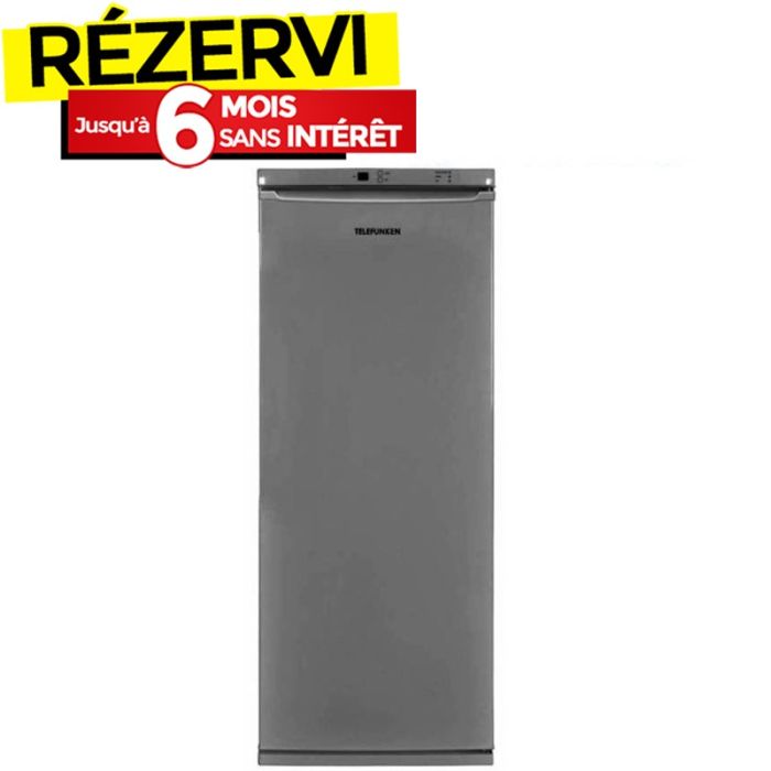 Congélateur Vertical TELEFUNKEN FRIG-323I 245 L- Inox