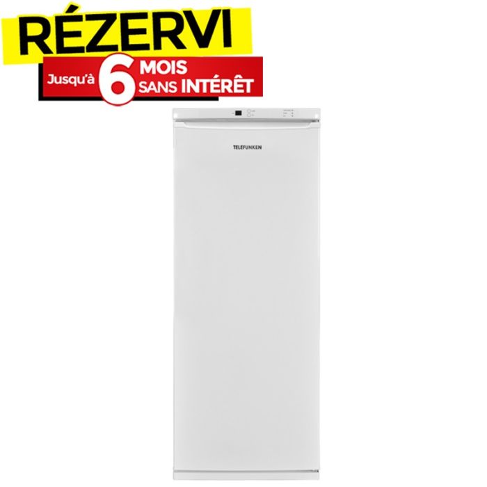 Congélateur Vertical TELEFUNKEN FRIG-323W 245 L- Blanc