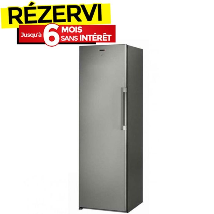 Congélateur Vertical WHIRLPOOL UW8F2YXBIF 307 Litres - Inox