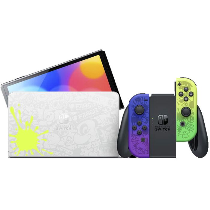 Console de Jeux NINTENDO Switch Oled - Edition Limitée Splatoon 3