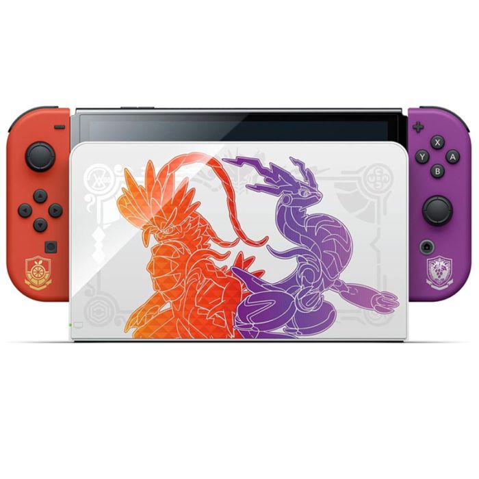 Console de Jeux NINTENDO Switch Oled - Edition Pokémon Écarlate&Violet