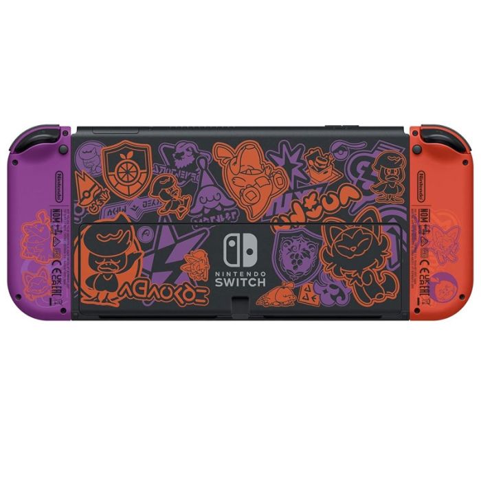 Console de Jeux NINTENDO Switch Oled - Edition Pokémon Écarlate&Violet