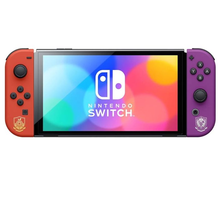 Console de Jeux NINTENDO Switch Oled - Edition Pokémon Écarlate&Violet