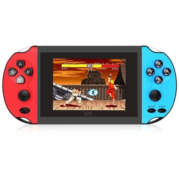 Console De Jeux Portable X7 - Rouge & Bleu