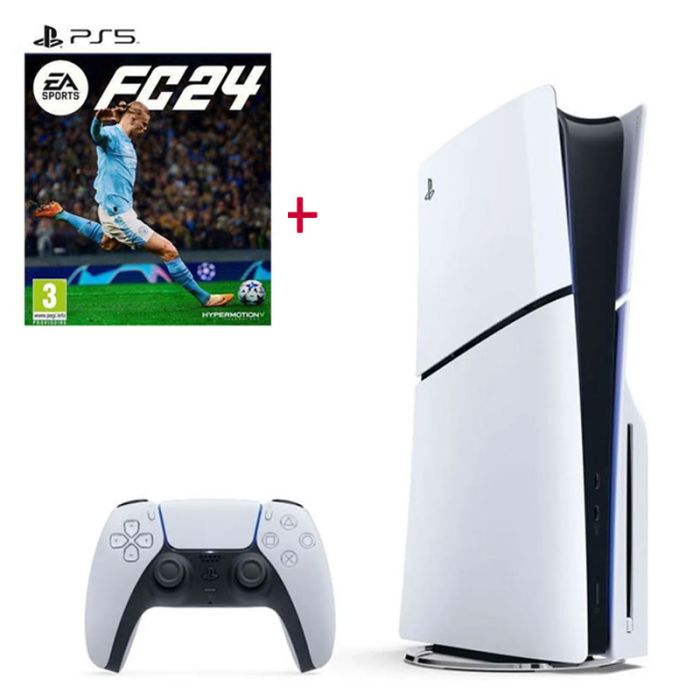 Console De Jeux SONY Playstation 5 Slim + Jeux FIFA FC24