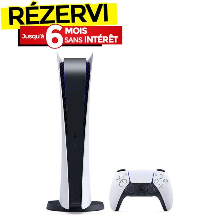 Console De  Jeux SONY Playstation 5 Edition Digitale