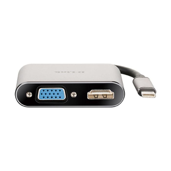 Convertisseur Adaptateur D-LINK USB-C to HDMI/VGA 