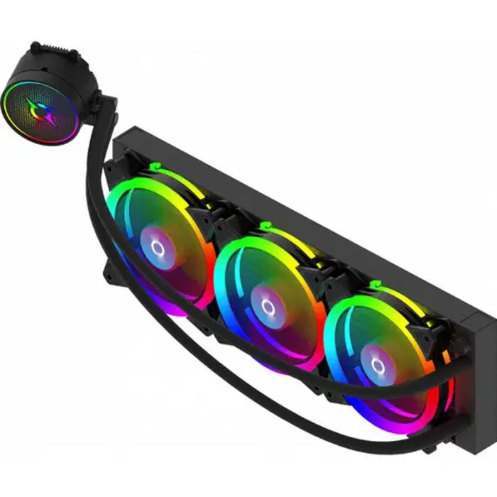 Refroidisseur de processeur Gamer AQUARIUS 360 AIO ARGB - Noir