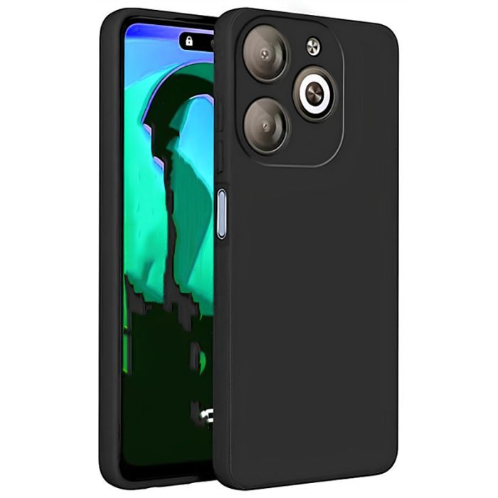 Coque En Silicone Pour Smartphone INFINIX Hot 40 - Noir