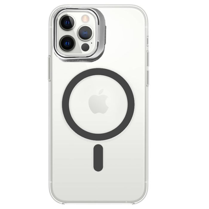 Coque Transparent Pour IPhone 15 Pro Avec MAGSAFE Noir