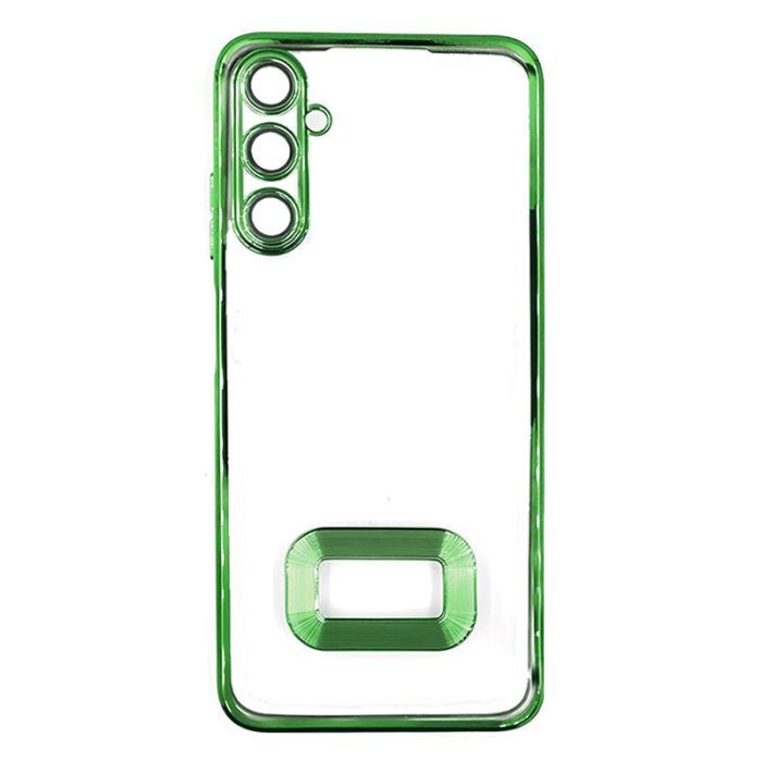 Coque Transparent Pour Smartphone SAMSUNG Galaxy A05s Avec Contour Vert