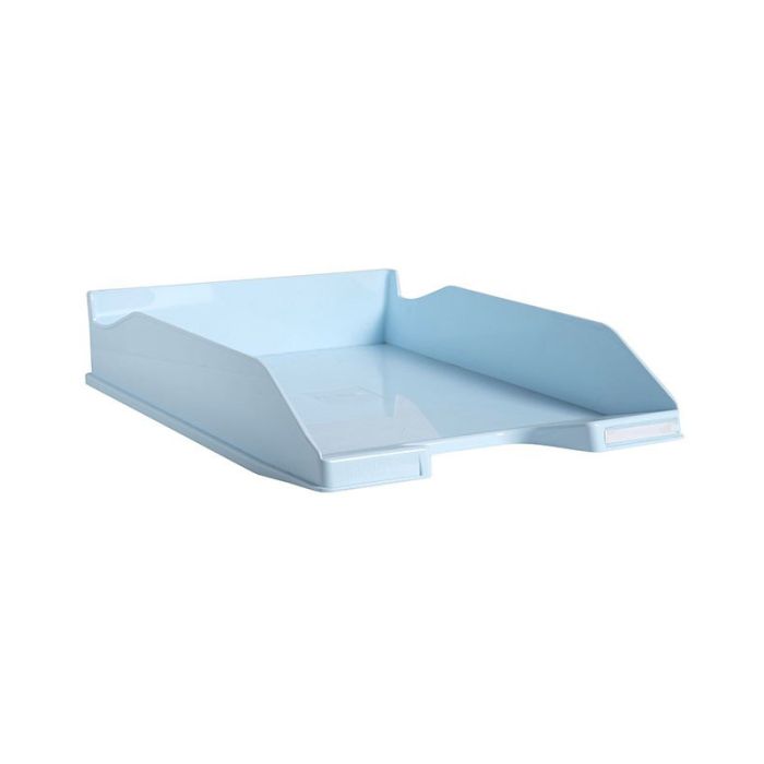 Corbeille à Courrier FAIBO Pleine Opaque -  Bleu Pastel (93P037)