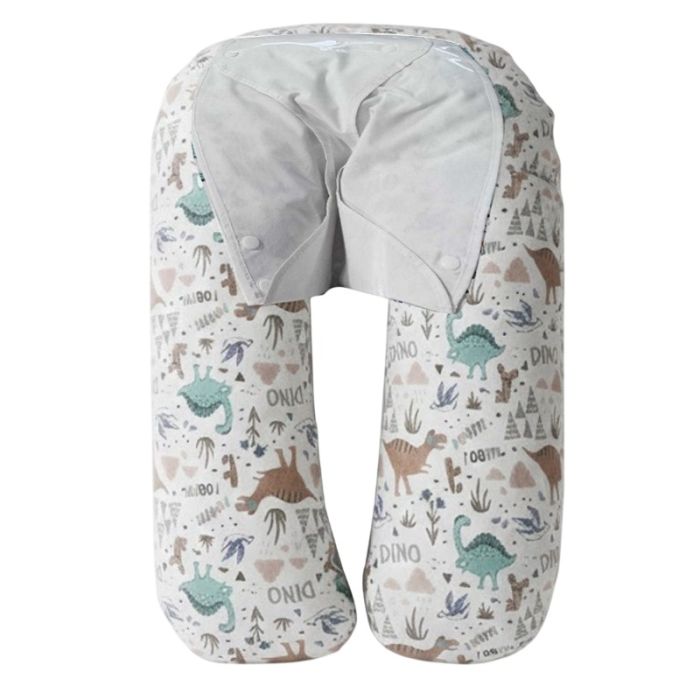 Oreiller de couchage latéral M/L et L/XL Oreiller de grossesse Oreiller d'allaitement 170 et 190 cm Oreiller de positionnement en coton gris housse Oreiller pour dormir - France