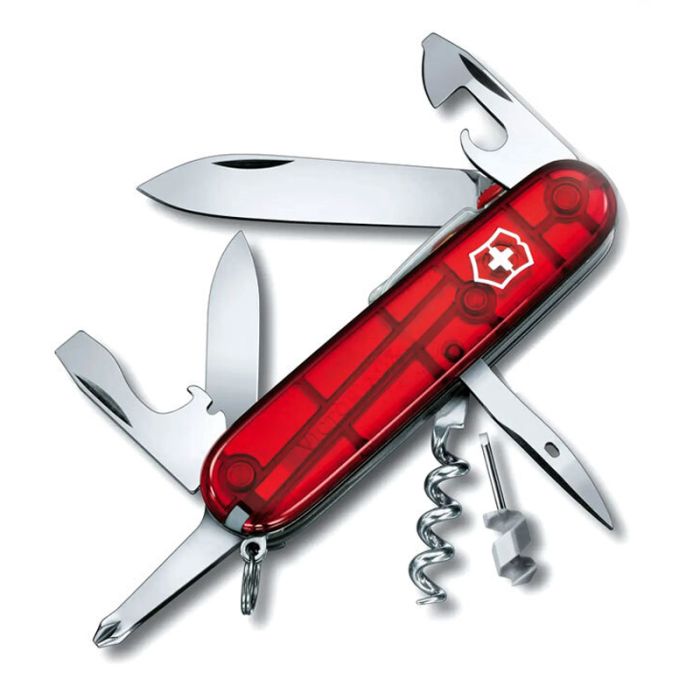 Couteau Suisse VICTORINOX Sak Spartan Lite - Rouge Transparent