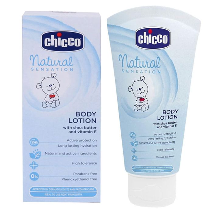 Crème De Corps CHICCO Natural Sensation Pour Bébé - 150ml