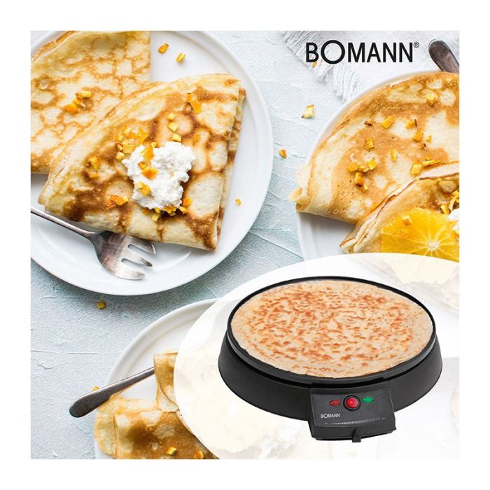 Crêpière Électrique BOMANN CM2221 900W - Noir