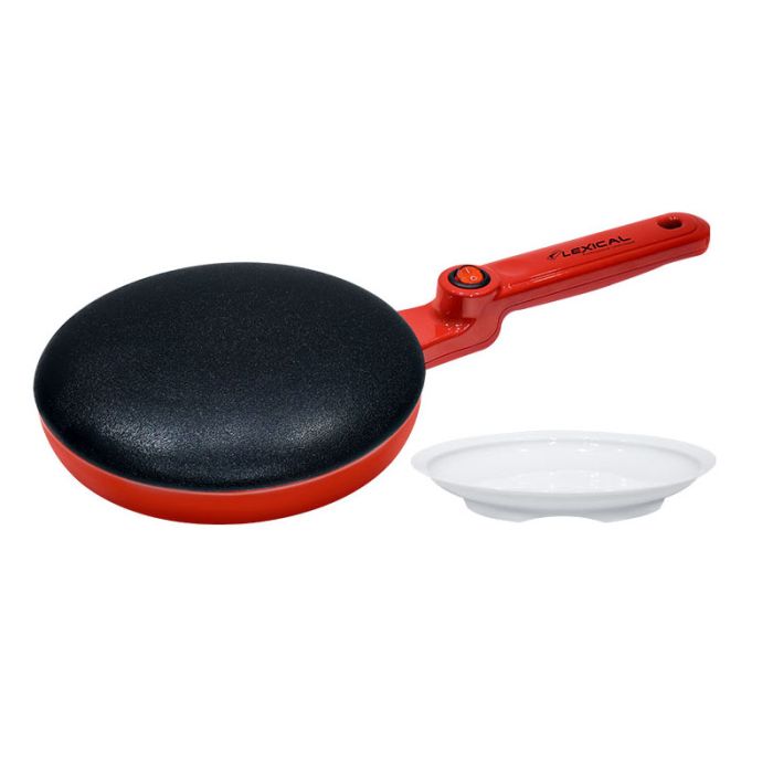 Crêpière Électrique LEXICAL LMG2650 600W - Rouge