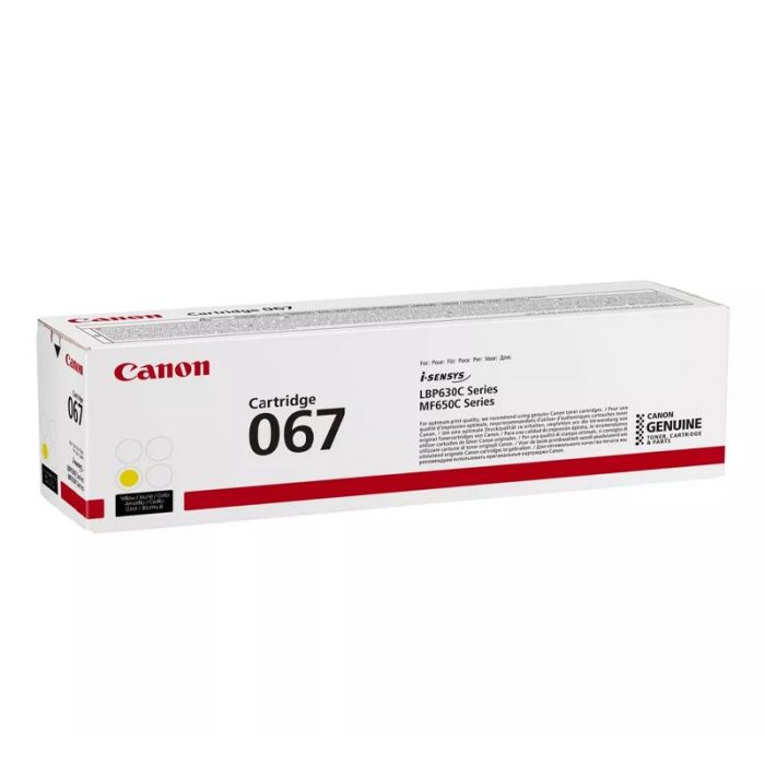 Toner original CANON 067 - Jaune(CRG067Y)