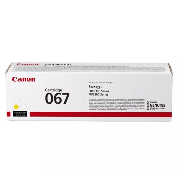 Toner original CANON 067 - Jaune(CRG067Y)