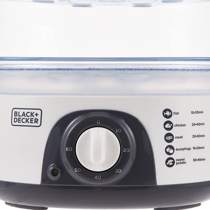 Cuiseur Vapeur BLACK&DECKER HS6000 775W - Blanc