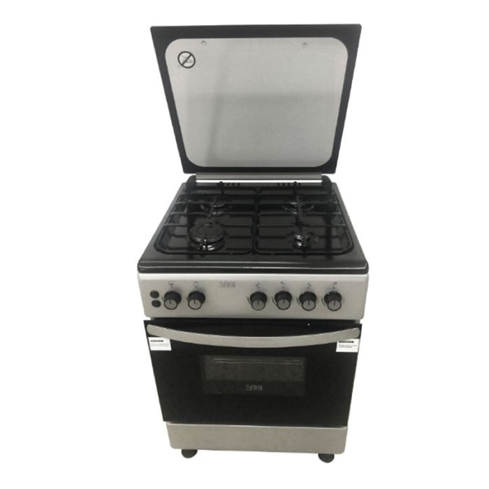 Cuisinière à Gaz SEG FG6402MXZBT 60 cm - Silver & Noir