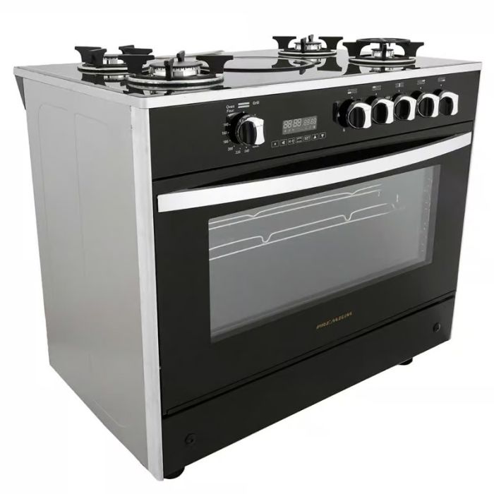 Cuisinière à Gaz UNIONAIRE Smart 5 Feux - Noir