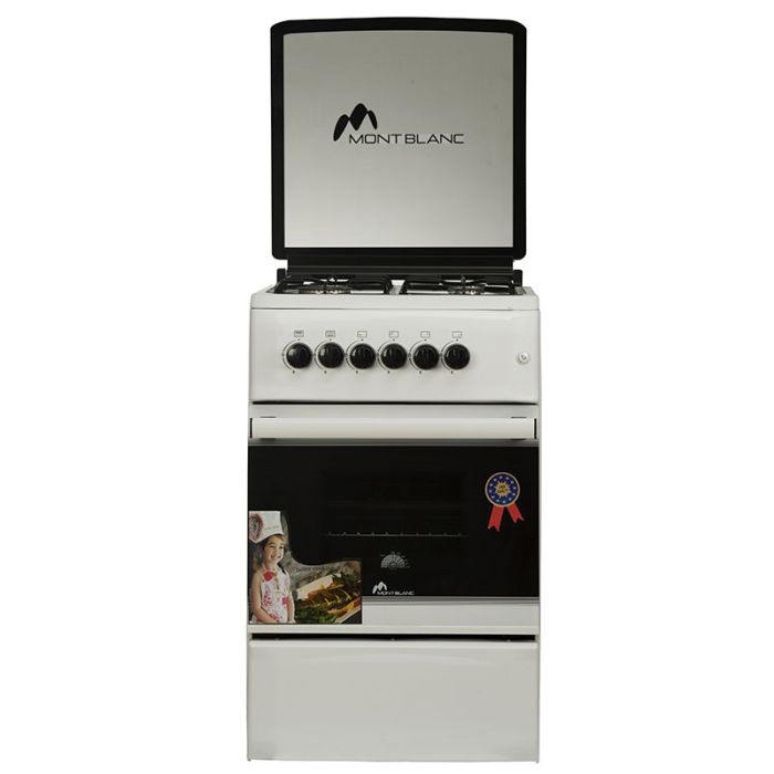 Cuisinière MONTBLANC REB-5055 4 Feux - Blanc