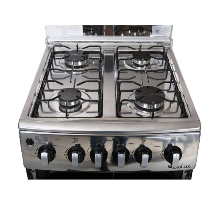 Cuisinière BIOLUX M5252X 4 Feux 50cm - Inox