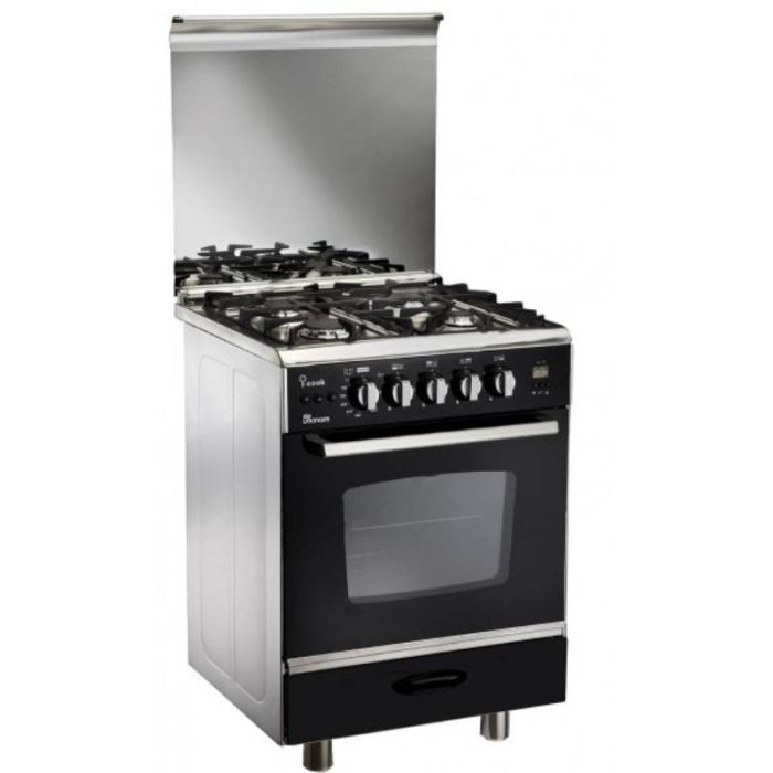 Cuisinière à Gaz UNIONAIRE I-COOK 4 Feux 60cm- Inox