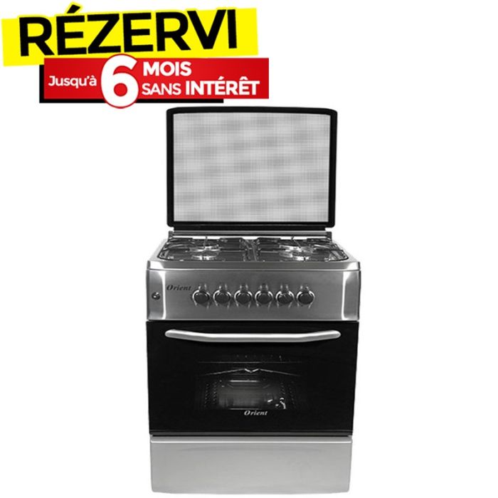 Cuisinière ORIENT OC-60-60SIT-P 4 Feux 60cm - Inox