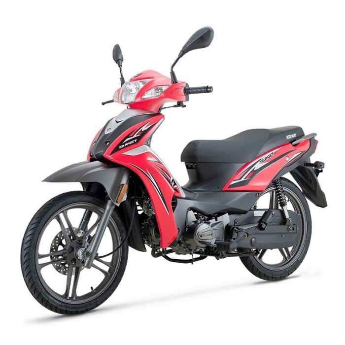 Cyclomoteur ZIMOTA TARGET 124 cc - Rouge