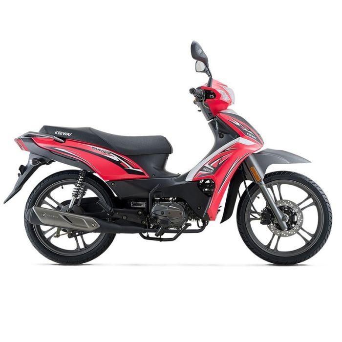 Cyclomoteur ZIMOTA TARGET 124 cc - Rouge