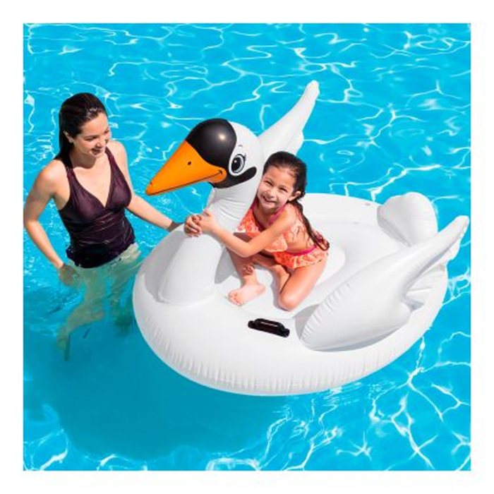 Cygne De Natation Gonflable INTEX - Blanc