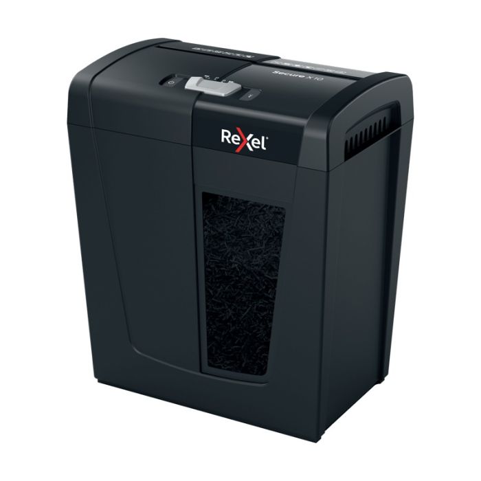 Destructeur de Documents REXEL Shredder Secure X10 Coupe croisée