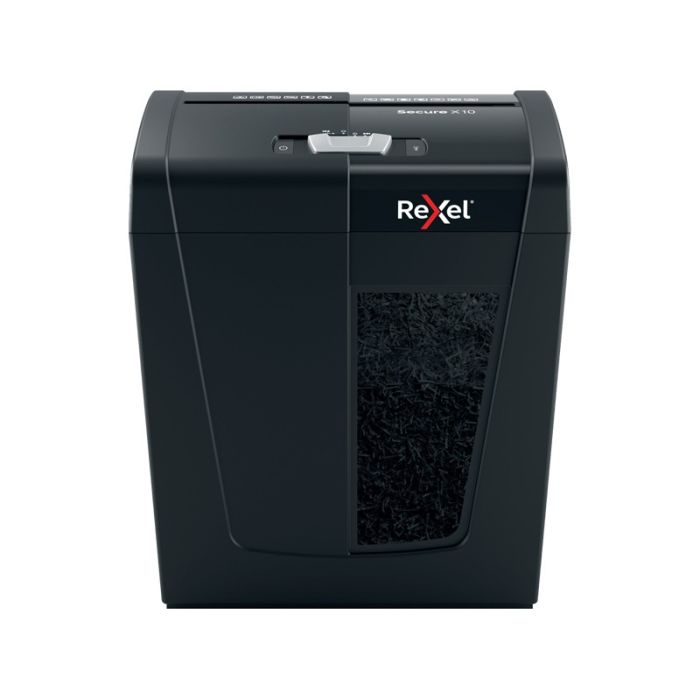 Destructeur de Documents REXEL Shredder Secure X10 Coupe croisée