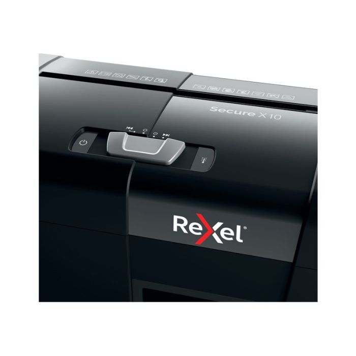 Destructeur de Documents REXEL Shredder Secure X10 Coupe croisée