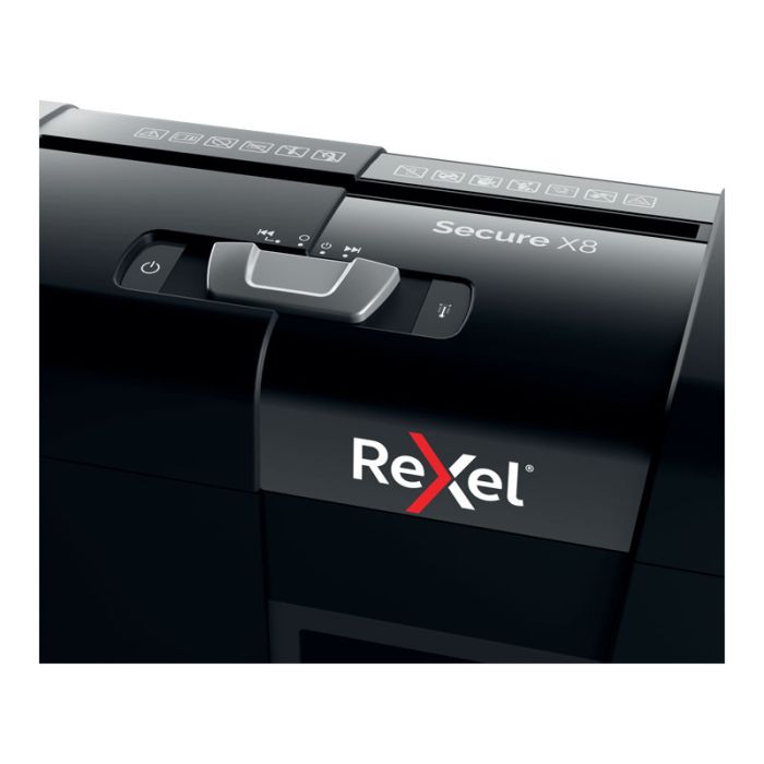 Destructeur de documents REXEL Shredder Secure X8 EU Coupe croisée