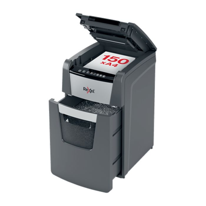 Destructeur REXEL Optimum AutoFeed+150X Coupe croisée