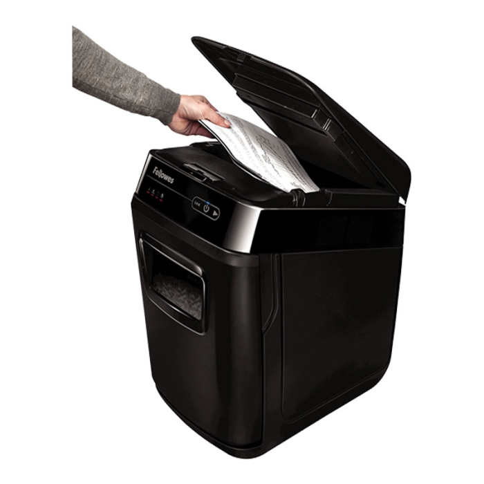 Destructeur de documents Fellowes AutoMax Coupe croisée 150C 
