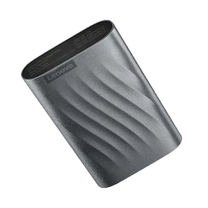 Disque Dur Externe Portable LENOVO PS6 512Go SSD USB 3.2 - Gris 