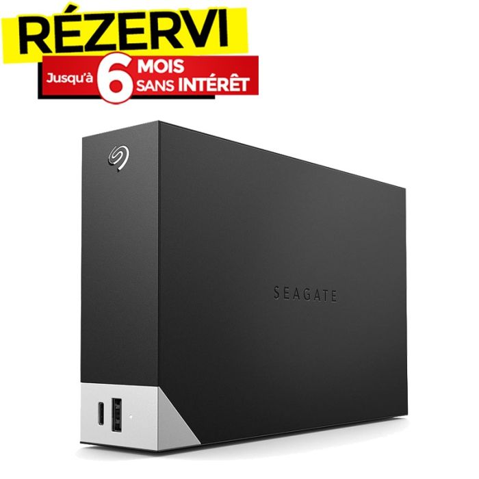 Disque Dur Externe SEAGATE One Touch Hub 10To USB 3.0 - Noir