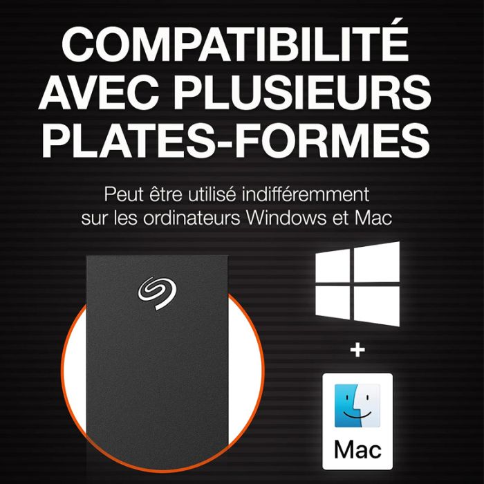 Disque Dur Externe SEAGATE One Touch Hub 14To USB 3.0 - Noir