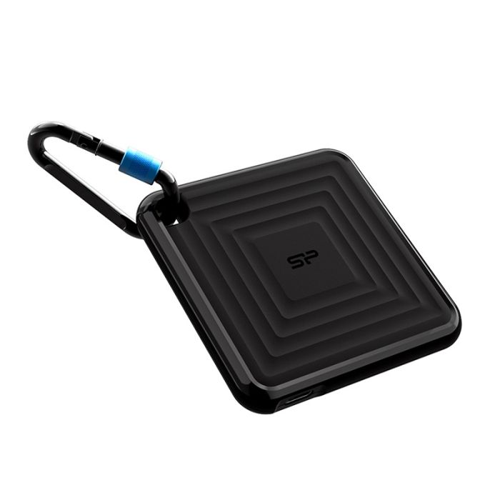 Disque Dur Externe SILICON POWER PC60 1 To SSD USB 3.2 - Noir