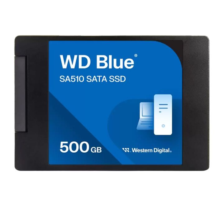 Disque Dur Externe WESTERN DIGITAL 500G SSD SATA III 2,5" - Bleu