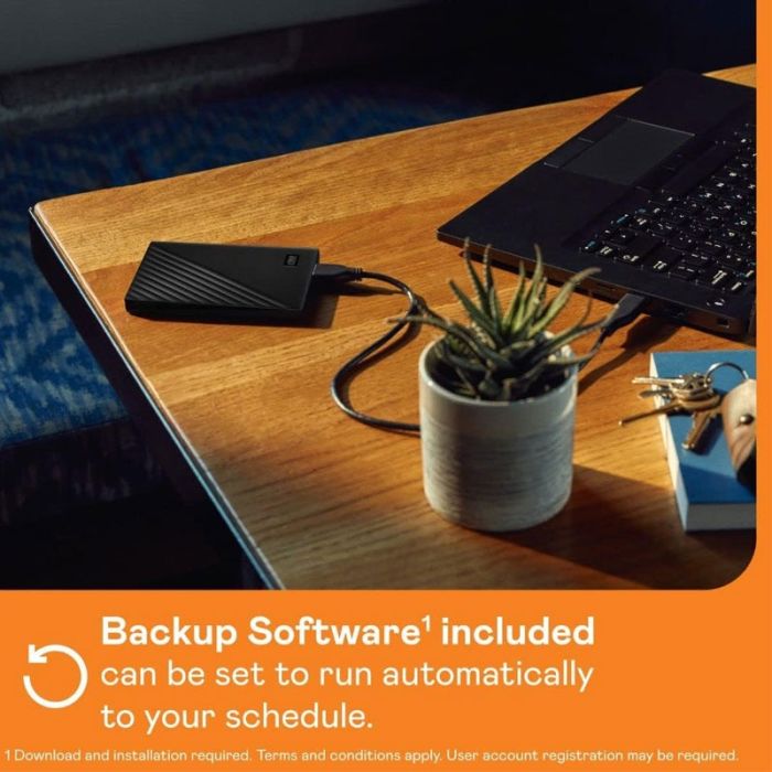 Disque Dur Externe WESTERN DISGITAL My Passport 2To USB 3.2 - Noir