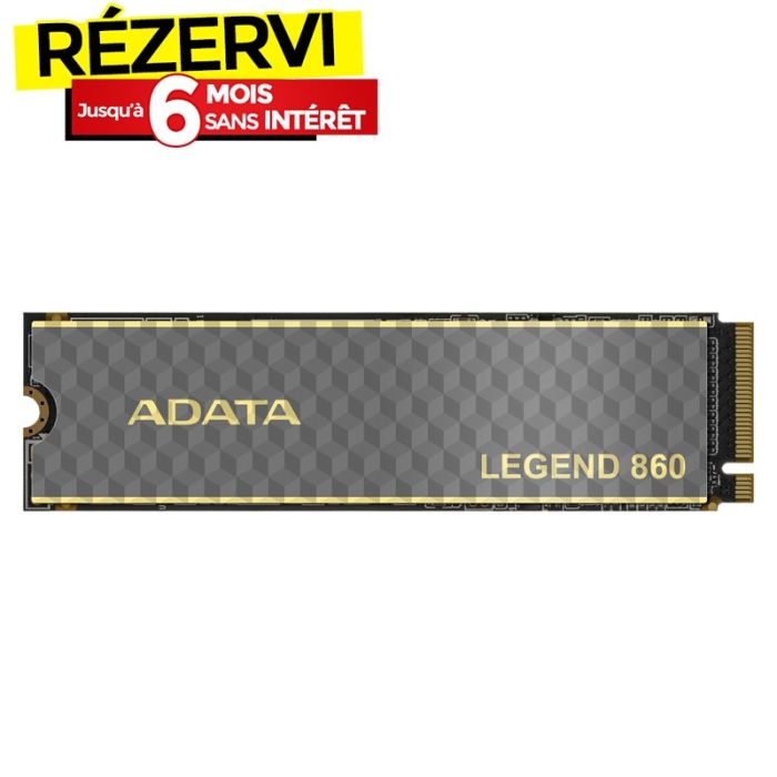 Disque Dur Interne ADATA LEGEND 860 2To SSD PCIe Gen4 x4 M.2 2280