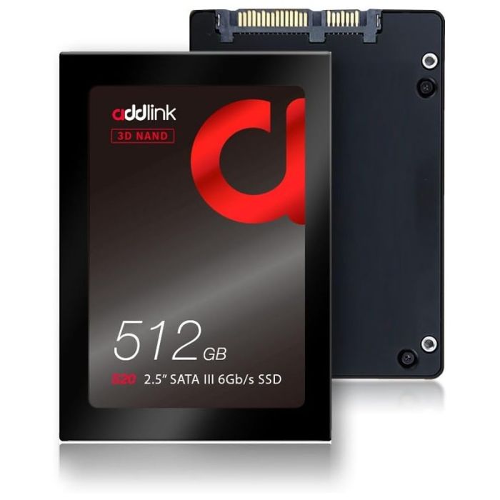 Disque Dur Interne ADDLINK S20 512Go SSD 2.5’’ SATA III 